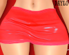 Latex Red Skirt