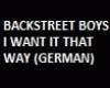 Backstreet Boys German