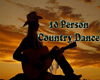 10 Person Country Dance