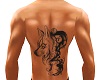 SL Back Tattoo Wolf