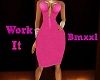Bmxxl Work It Pink Dress