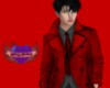 Fall Trenchcoat Red M