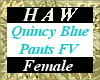 Quincy Blue Pants FV