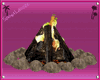 Bonfire w/Animated Flame