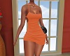 orange dress full fit