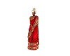 Red and Gold Sari