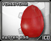 ICO Easter Egg Red