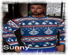 *SW* X Mas Blue Sweater