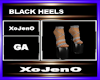 BLACK HEELS
