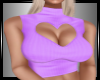 hue pink heart top