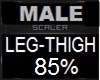 85% LEG-THIGH MALE
