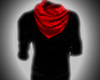 Blk & Red Scarf Shirt