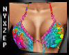 Rainbow Bikini Outfit