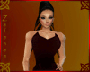 Red and Black Gown
