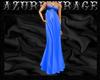 ^AZ^Blue Empire Gown