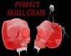 RED SKULL CHAIR