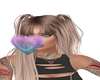 Pink N Purple Blow Heart