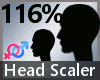 Head Scaler 116% M A