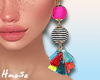 H* Colorfull Earrings