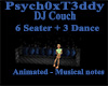 DJ-Couch 6seat 3dance