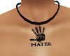 bye hater necklace