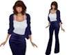TF* Navy Work Pantsuit