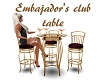 Embajador's club table