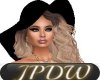Black Hat w Blonda Hair