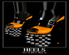 |MDR| Sepia Spike Heels