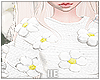 R. flower sweater white