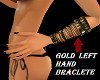 left hand gold bracelet