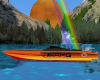 Orange AMG Boat