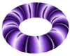 purple couple float