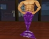 purple merman tail