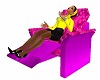 Animated kissing chair