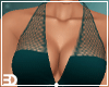 Teal Net bathing Suit