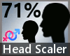 Head Scaler 71% M A
