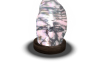 Rhodonite Crystal Lamp