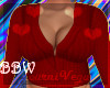 Sweater BBW red
