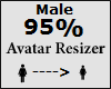 Avatar scaler 95% Male