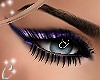 Gia Purple eye makeup
