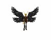 black arch angel wings