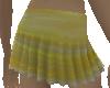 Yellow Pleated Skirt
