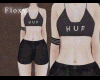 ❥ HUF no shirt