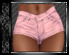 Pink Leather Shorts RL