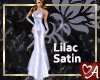 .a Satin Gown Lilac