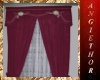 !ABT Red / Whi  Curtains