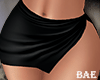 BAE| Black Satin Skirt