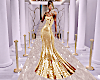 Gala Gold Sparkle Gown