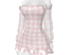 GP PinkCheckered O Dress